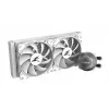 Dissipatore a liquido per CPU Zalman ALPHA24 bianco radiatore 240 mm 2 ventole da 120 mm pompa ARGB dissipatore a liquido all-in-one dual processor 12 cm