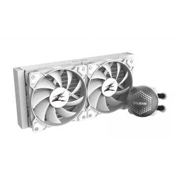 Dissipatore a liquido per CPU Zalman ALPHA28 bianco radiatore 280 mm 2 ventole da 140 mm pompa ARGB kit dissipatore a liquido dual processor 14 cm