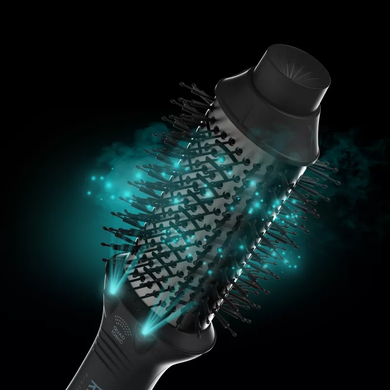 Spazzola ad aria calda Revamp Progloss Pro Define Perfect Blow Dry caldo nero 900 W 3 m