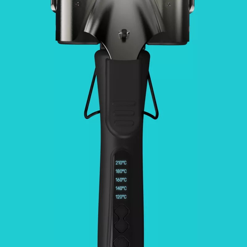 Revamp Progloss Deep Beach Waver ferro texturizzante Warm nero 3 m