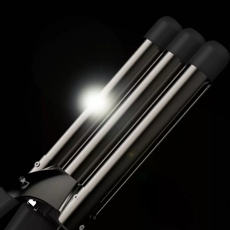 Revamp Progloss Deep Beach Waver ferro texturizzante Warm nero 3 m