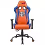 Sedia gaming PC Subsonic DBZ seduta imbottita grigio arancione 125 kg