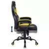 Sedia gaming PC Subsonic Batman Junior seduta imbottita nero giallo