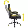 Sedia gaming PC Subsonic Batman Junior seduta imbottita nero giallo