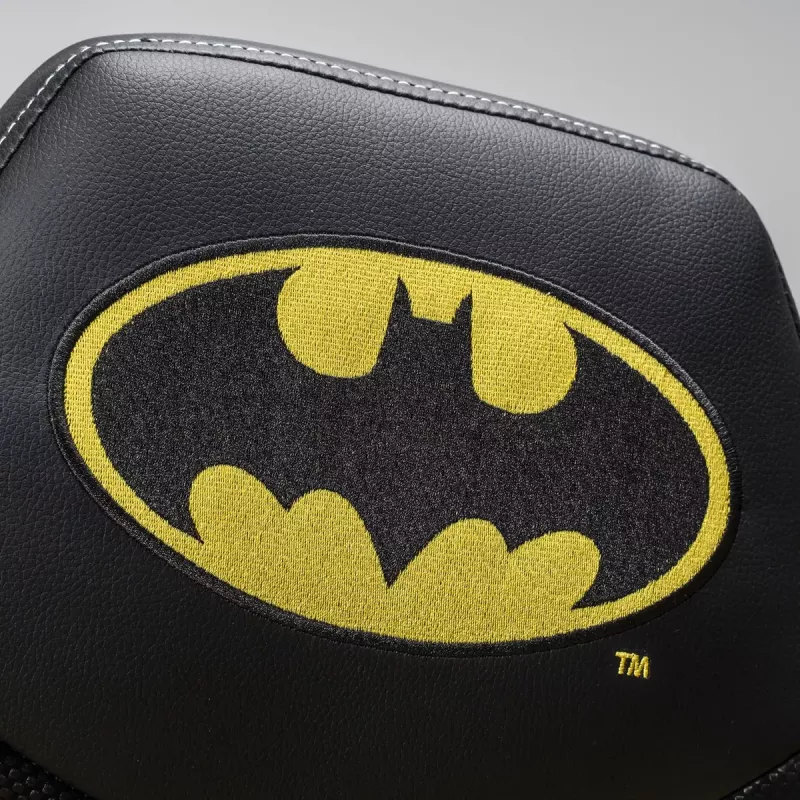 Sedia gaming PC Subsonic Batman Junior seduta imbottita nero giallo