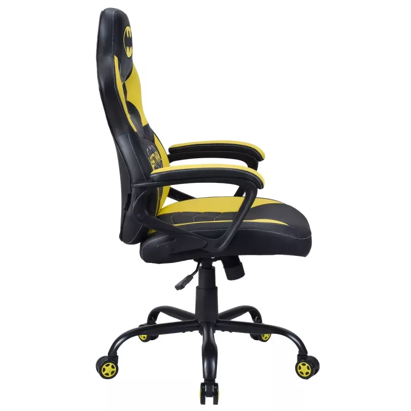 Sedia gaming PC Subsonic Batman Junior seduta imbottita nero giallo