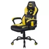 Sedia gaming PC Subsonic Batman Junior seduta imbottita nero giallo