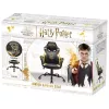 Sedia gaming PC Subsonic Junior Hogwarts seduta imbottita nero giallo