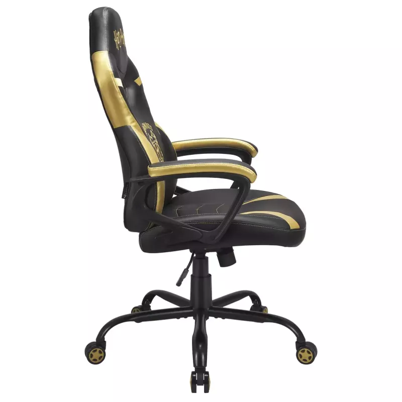 Sedia gaming PC Subsonic Junior Hogwarts seduta imbottita nero giallo