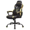 Sedia gaming PC Subsonic Junior Hogwarts seduta imbottita nero giallo