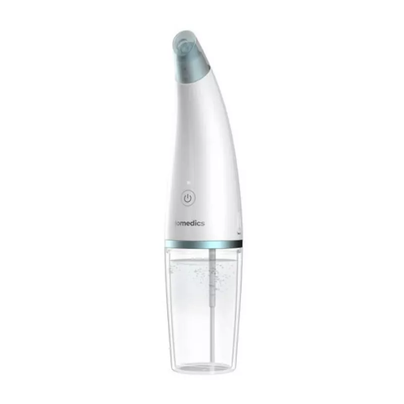 Dispositivo per la cura della pelle HoMedics FAC-HY100 idradermabrasione detergente trasparente, bianco