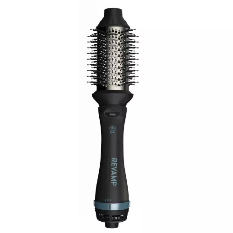 Spazzola ad aria calda Revamp Progloss Volume & Style Hot Brush nero 1000 W 3 m