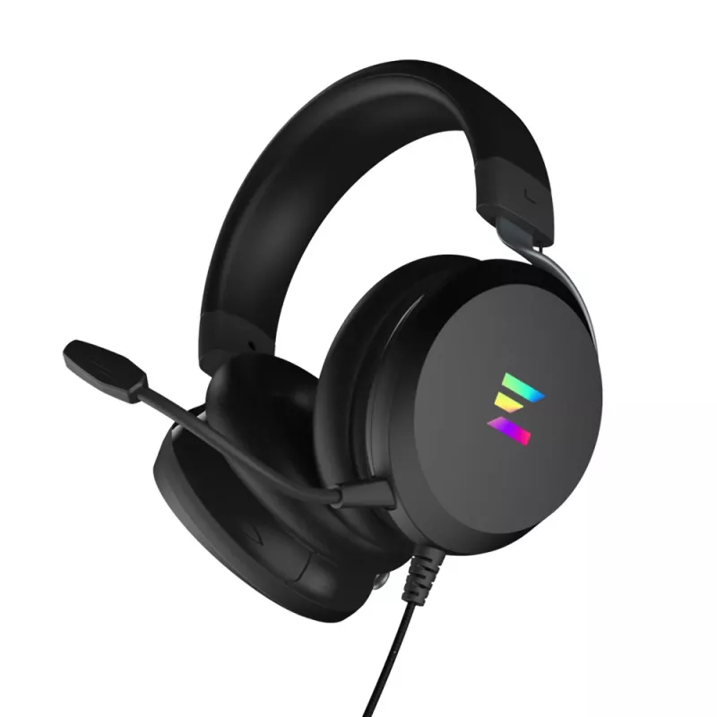 Cuffie/headset Zalman ZM-HPS610 con filo archetto gaming nere