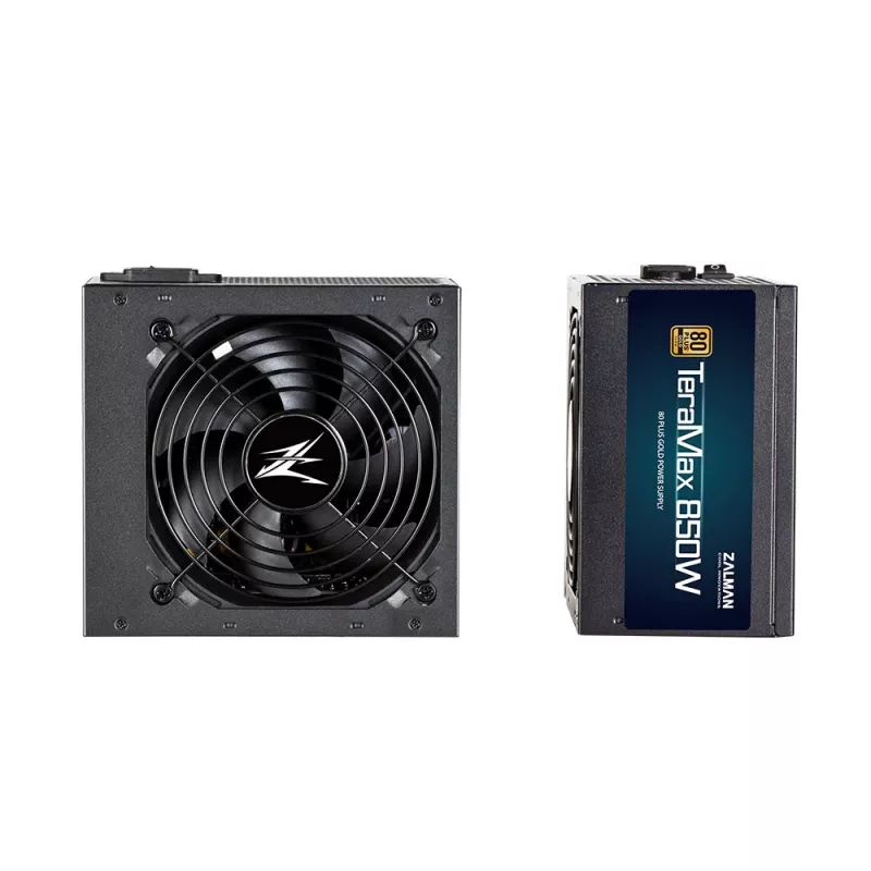 Zalman ZM850-TMX TeraMax alimentatore 850 W, 80 PLUS Gold, PFC attivo, ventola da 120 mm