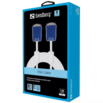Cavo monitor Sandberg VGA LUX 1.8 m