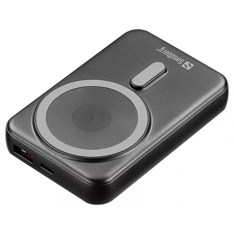 Powerbank portatile Sandberg Mag Wireless Powerbank 10000, 10000 mAh