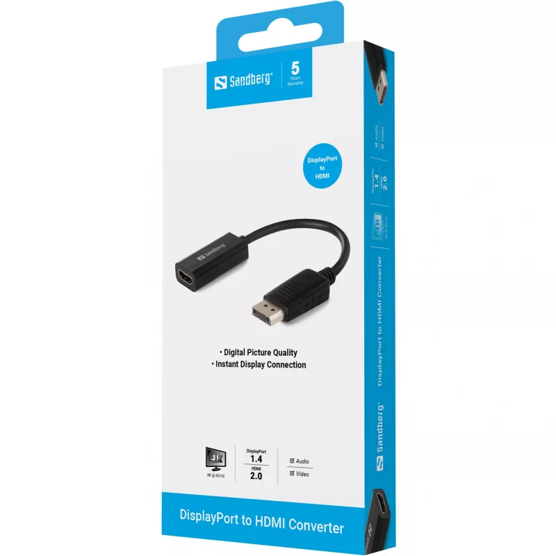 Adattatore DisplayPort a HDMI Sandberg