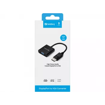 Adattatore DisplayPort a VGA Sandberg