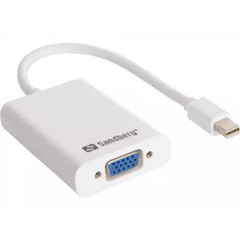 Adattatore MiniDP a VGA+Audio Sandberg 509-05