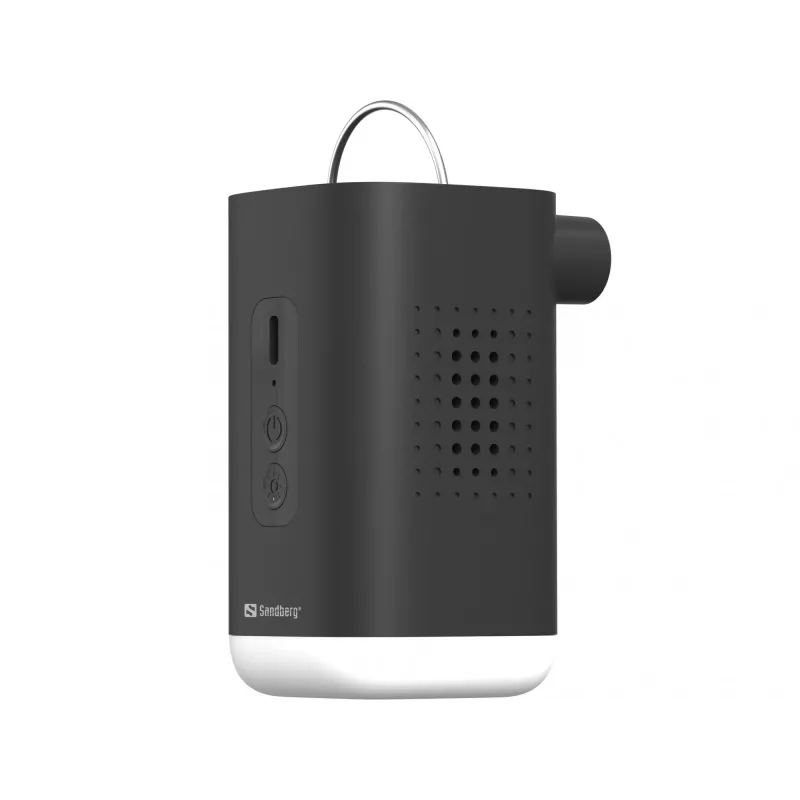 Pompa ad aria mini lanterna Sandberg 0,04 bar 200 l/min batteria 5V 2A