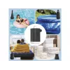 Pompa ad aria mini lanterna Sandberg 0,04 bar 200 l/min batteria 5V 2A