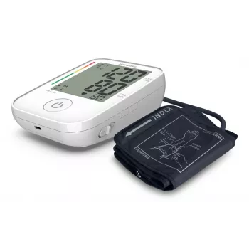Misuratore automatico di pressione sanguigna HoMedics BPA-P200-EU1 da braccio bianco