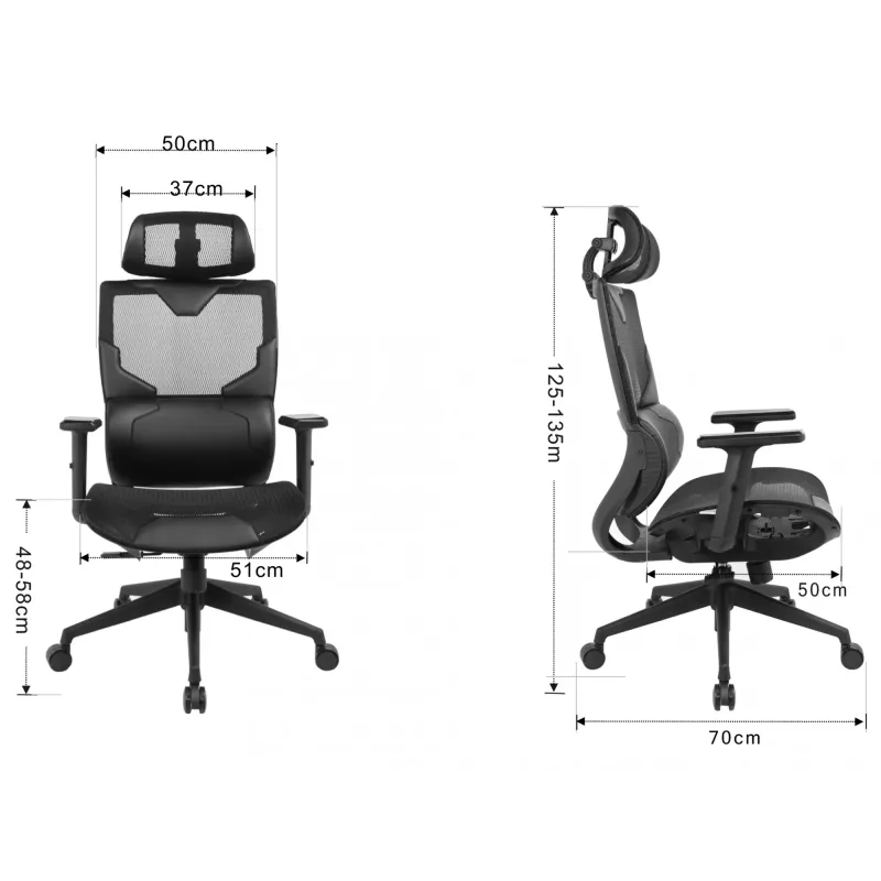 Sedia gaming Sandberg ErgoFusion peso massimo utente 150 kg