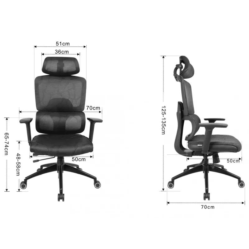 Sedia gaming Sandberg ErgoFusion Pro 150 kg peso massimo utente