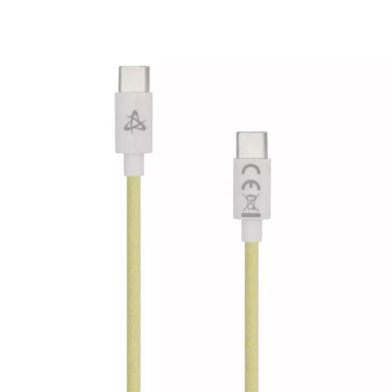 Cavo SBOX USB Type C -> USB Type C M/M 1M giallo 60W