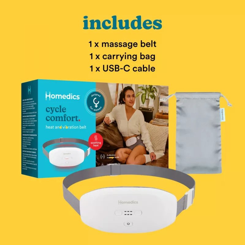 Cintura massaggiante HoMedics WMH-200H massaggio a vibrazione bianco