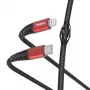 Cavo Hama Extreme Lightning a USB-C 1,5 m 3A nero rosso
