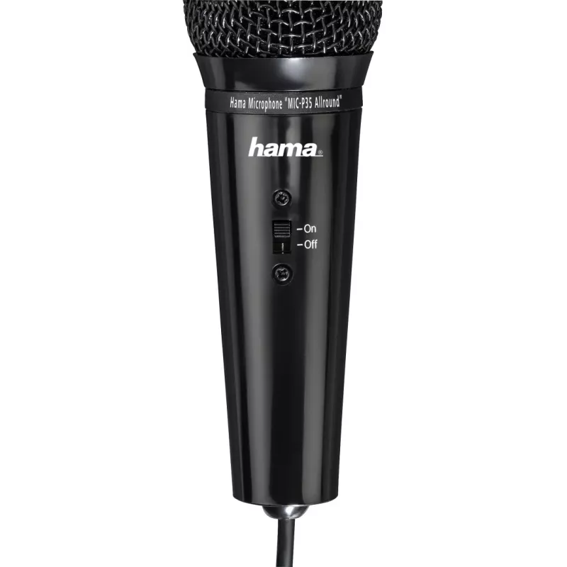 Microfono Hama MIC-P35 Allround nero