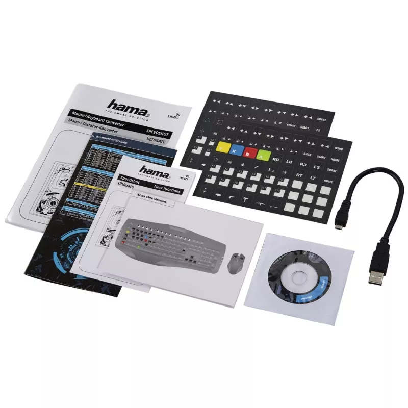 Convertitore mouse/tastiera Hama Speedshot Ultimate per PS4/PS3/Xbox One/Xbox 360