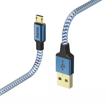 Hama 00178289 cavo USB USB 2.0 1,5 m USB A Micro-USB B blu