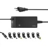 Hama 00200004 caricabatterie per dispositivi mobili laptop nero AC indoor