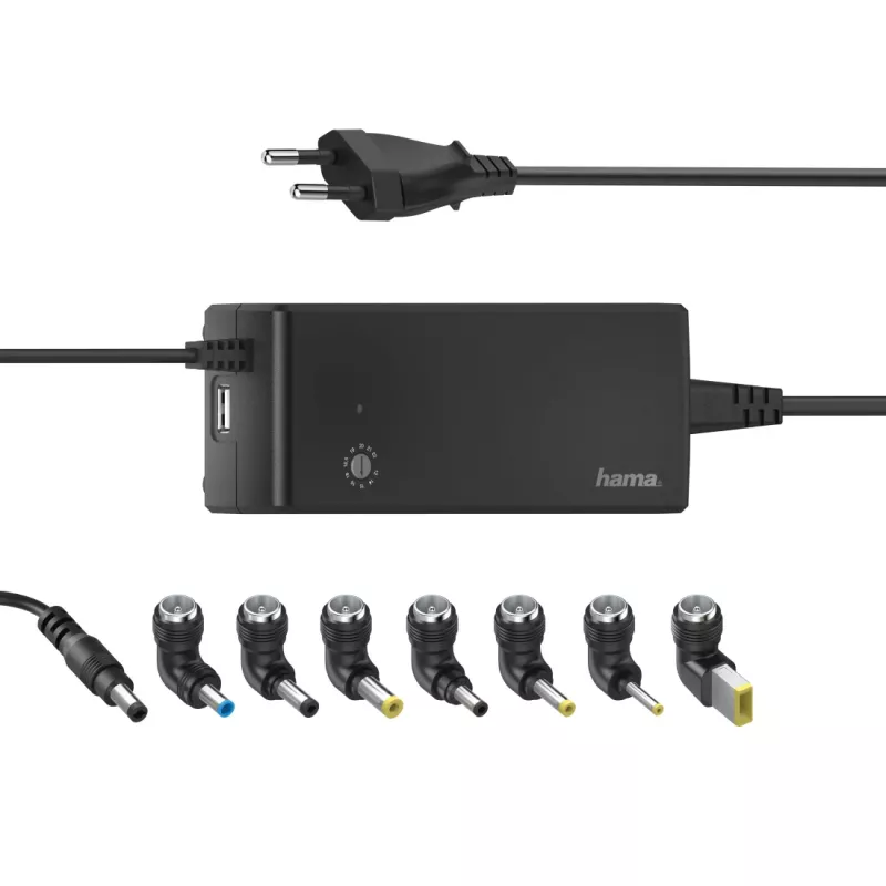 Hama 00200004 caricabatterie per dispositivi mobili laptop nero AC indoor
