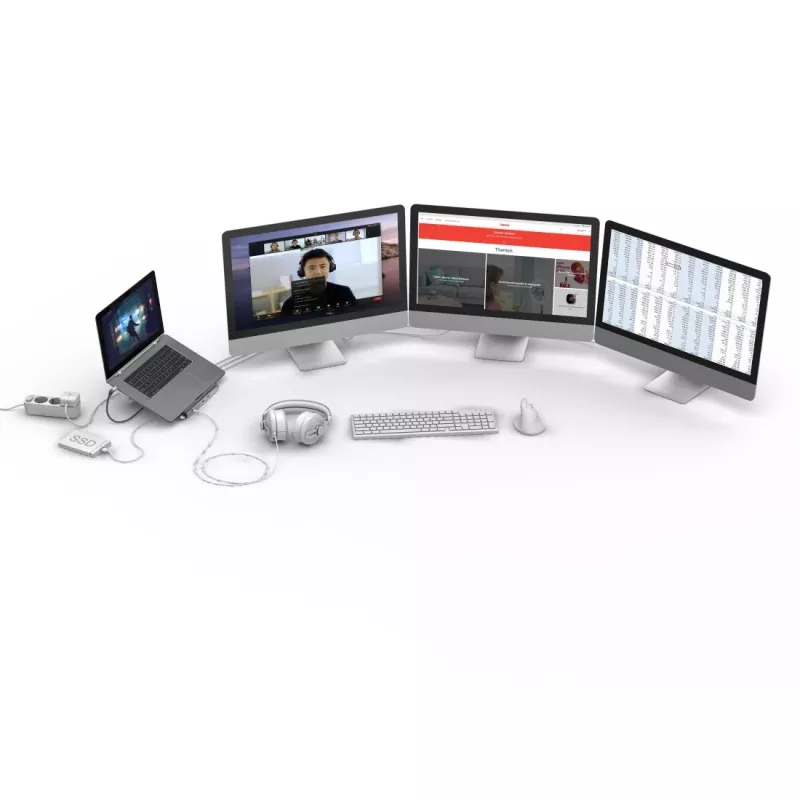 Hama Connect2Office supporto per laptop antracite