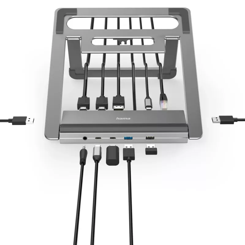 Hama Connect2Office supporto per laptop antracite