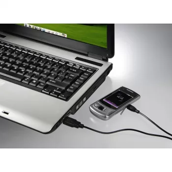 Hama 1,4 m, USB2.0-A/USB2.0 Micro-B cavo USB USB A Micro-USB B nero