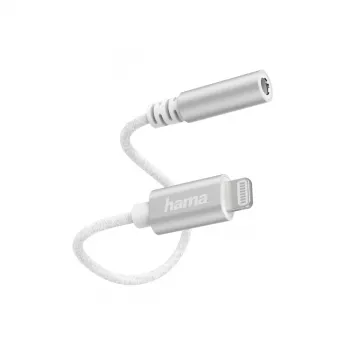 Hama 00187210 cavo Lightning bianco