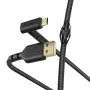 Hama Stand cavo USB USB 2.0 1,5 m USB A a Micro-USB B nero
