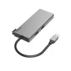 Dock per laptop/replicatore di porte Hama 00200110 USB 3.2 Gen 1 (3.1 Gen 1) Type-C grigio