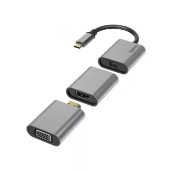 Adattatore grafico USB Hama 00200306 4096 x 2160 pixel grigio