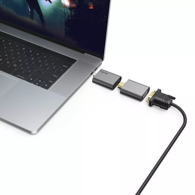 Adattatore grafico USB Hama 00200306 4096 x 2160 pixel grigio