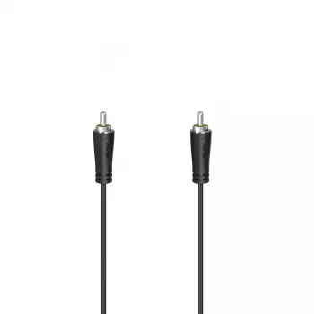 Cavo audio Hama 00205098 1,5 m RCA nero