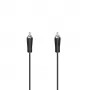 Cavo audio Hama 00205098 1,5 m RCA nero