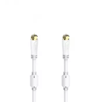Cavo coassiale Hama 00205251 1,5 m F bianco