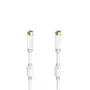 Cavo coassiale Hama 00205251 1,5 m F bianco