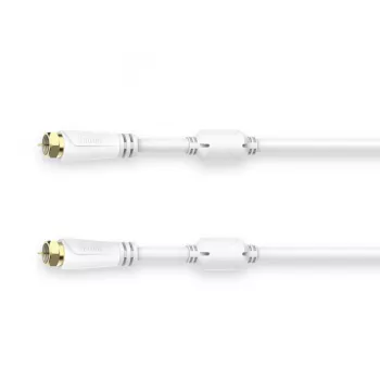 Cavo coassiale Hama 00205251 1,5 m F bianco