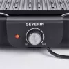 Griglia elettrica da tavolo Severin PG 8556 2300 W nero acciaio inox